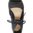 Incaltaminte Femei Vince Camuto Remme Cutout Lace-Up Wedge Sandal Women NAVY LEATHER