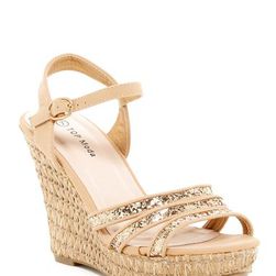 Incaltaminte Femei Top Guy Potato Embellished Wedge Sandal BEIGE