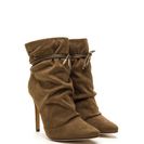 Incaltaminte Femei CheapChic Chic In The City Slouchy Booties Olive