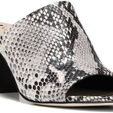 Via Spiga Wynola Black/White Python Print Piton Vero