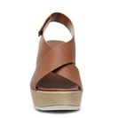 Incaltaminte Femei Callisto of California Callye Wedge Sandal Cognac