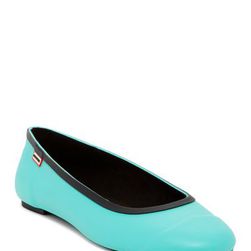 Incaltaminte Femei Hunter Original Tour Packable Waterproof Ballerina Flat TOURGREEN