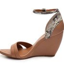 Incaltaminte Femei Seychelles Page Wedge Sandal TanWhiteBlack