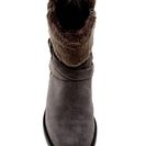 Incaltaminte Femei Ivanka Trump Chani Faux Fur Trim Ankle Bootie GRMSU