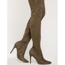 Incaltaminte Femei CheapChic Up And Over Boot Olive