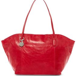 Hobo Patti Leather Tote GARNET