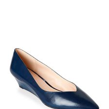 Incaltaminte Femei Nine West Navy Elenta Pointed Toe Wedge Heels Navy