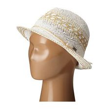 Accesorii Femei Roxy Big Swell Straw Fedora Hat White