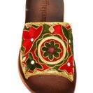 Incaltaminte Femei Jeffrey Campbell Kimaya Slide Sandal REDGRN CMB