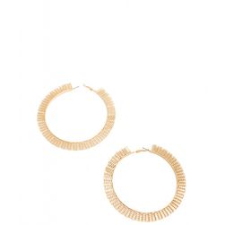 Accesorii Femei CheapChic Basketweave Oversized Hoop Earrings Gold