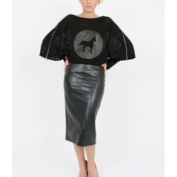 Bluza neagra Blazon, Amelie Suri