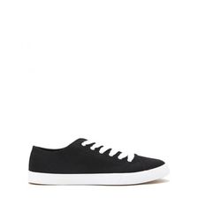 Incaltaminte Femei Forever21 Canvas Plimsolls Black