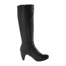 Incaltaminte Femei Annie Town (Wide Calf) Black Kid PU