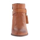 Incaltaminte Femei Chinese Laundry Seasons Leather Ankle Boot Cognac