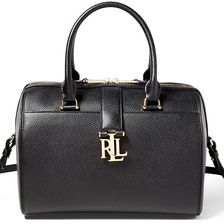 Ralph Lauren Carrington Barrel Satchel Black