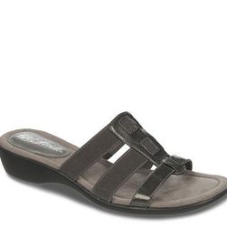 Incaltaminte Femei LifeStride Talk Wedge Sandal Grey