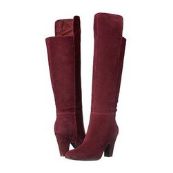 Incaltaminte Femei Nine West Quikstep Dark Red Suede