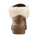 Incaltaminte Femei Michael Kors Putnam Bootie Dark Caramel Distressed VachettaReal Shearling