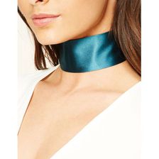 Bijuterii Femei Forever21 Satin Ribbon Choker Teal