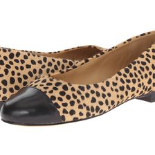 Trotters Chic Tan/Black Chetah/Glazed Kid Leather