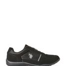 Incaltaminte Femei US Polo Assn Black Grey Thrill Sneakers Blackgry