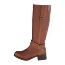 Incaltaminte Femei Fitzwell Columba Hi Wide Calf Cognac Leather