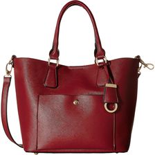 Gabriella Rocha Alazne Satchel Purse Burgundy