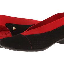 Incaltaminte Femei J Renee Niro BlackRed Nubuck