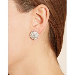 Bijuterii Femei Forever21 Rhinestone Stud Earrings Silverclear