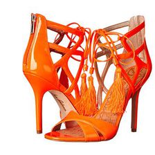 Incaltaminte Femei Sam Edelman Azela Neon Orange Patent