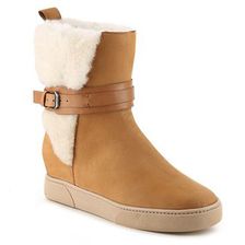 Incaltaminte Femei Blondo Nori Wedge Bootie Tan