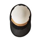 Accesorii Femei BCBGMAXAZRIA Striped Pom Pom Hat White