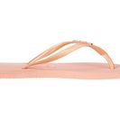 Incaltaminte Femei Havaianas Slim Logo Metallic Flip Flops Light Pink