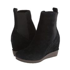 Incaltaminte Femei Rockport Total Motion 80mm Chelsea Boot w Gore Black Nubuck