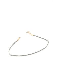 Bijuterii Femei CheapChic What\'s The Skinny Faux Leather Choker Grey