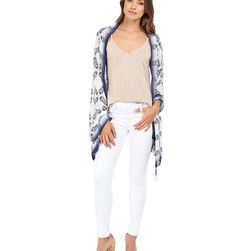 Accesorii Femei BCBGMAXAZRIA Batik Tile Wrap Dark Ink