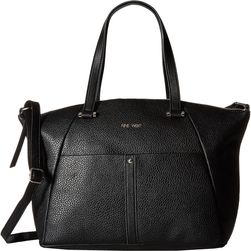 Nine West Pockets A Plenty Convertible Satchel Black/Black