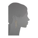 Bijuterii Femei Rebecca Minkoff Bar Fringe Climber Earrings Gold Toned