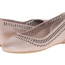 Incaltaminte Femei Rockport Total Motion 20mm Lazer Cutout Ballet Warm TaupeSilver Pearl