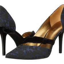 Nine West Janice Blue Black/Black Fabric