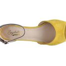 Incaltaminte Femei Seychelles Hazel Suede Sandal GreyYellow