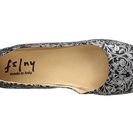 Incaltaminte Femei French Sole Zeppa Black Floral Cartizze