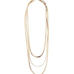 Bijuterii Femei Forever21 Snake Chain Layered Necklace Gold
