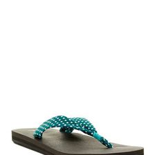 Incaltaminte Femei Sanuk Yoga Sling Printed Flip Flop TDT