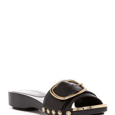 Incaltaminte Femei Rachel Zoe Daisi Slide Sandal BLACK