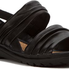 Hush Puppies Minetta Keaton Black Leather