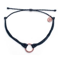 Accesorii Femei Pura Vida Rose Gold Circle Black Multicolor