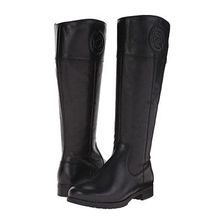 Incaltaminte Femei Rockport Tristina Rosette Tall Boot - Wide Calf Black Cas Leather WL WC