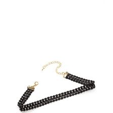 Bijuterii Femei CheapChic Better Be-weave It Faux Leather Choker Black