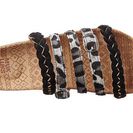 Incaltaminte Femei MUK LUKS Mary Terra Turf Sandal Grey Leopard